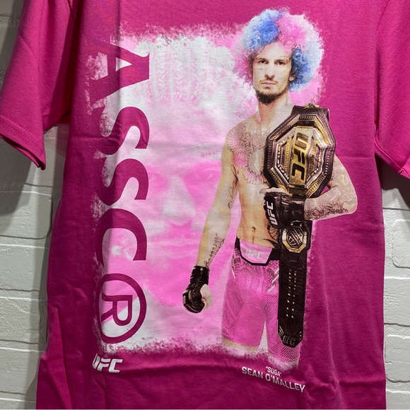 NEW - Anti Social Social Club - Suga Sean UFC Tee Tshirt - Pink  - MEDIUM - Picture 2 of 6